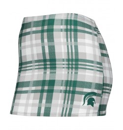 Women's Hunter Green Michigan State Spartans Sublimated Mini Skirt Green $24.29 Skirts