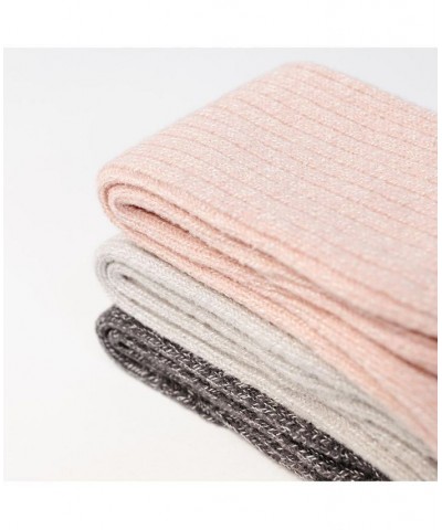 Plush Lounge Socks for Women Blush, cloud, slate grey $30.55 Socks