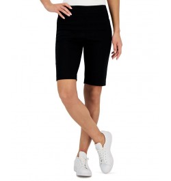 Women's Pull-on Bermuda Shorts Black $16.33 Shorts