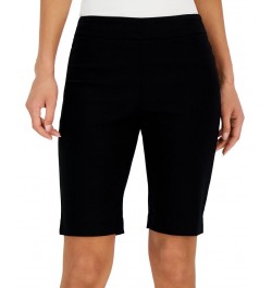 Women's Pull-on Bermuda Shorts Black $16.33 Shorts