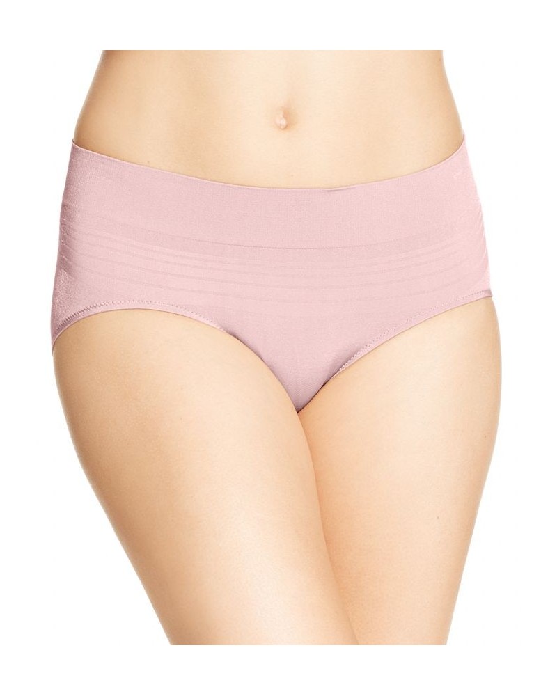 Warners No Pinching No Problems Dig-Free Comfort Waist Smooth and Seamless Hipster RU0501P Pink $8.42 Panty