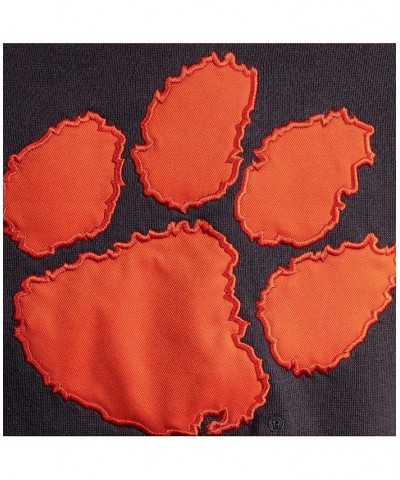 Women's Charcoal Clemson Tigers Big Logo Pullover Sweatshirt Charcoal $25.20 Sweatshirts