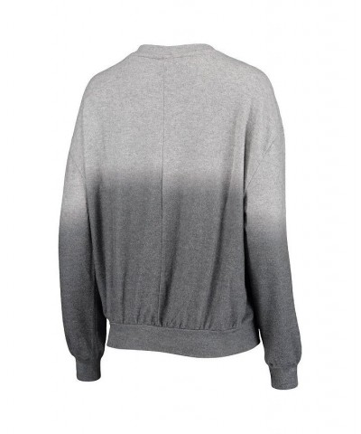 Women's Charcoal and Gray Texas Longhorns Slow Fade Hacci Ombre Pullover Sweatshirt Charcoal, Gray $38.49 Sweatshirts