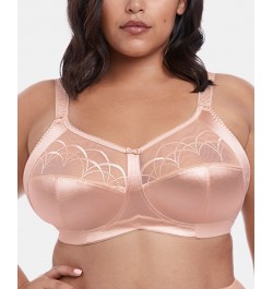 Full Figure Cate Soft Cup No Wire Bra EL4033 Online Only Tan/Beige $30.24 Bras