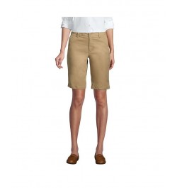 School Uniform Women's Active Chino Shorts Tan/Beige $24.58 Shorts