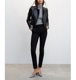 Women's Crop Skinny Pants Black $29.49 Pants