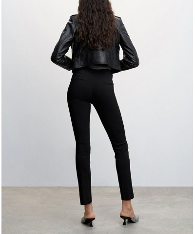 Women's Crop Skinny Pants Black $29.49 Pants