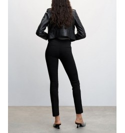 Women's Crop Skinny Pants Black $29.49 Pants