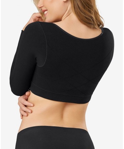 Long Sleeve Arm Shaper Vest Black $25.30 Shapewear