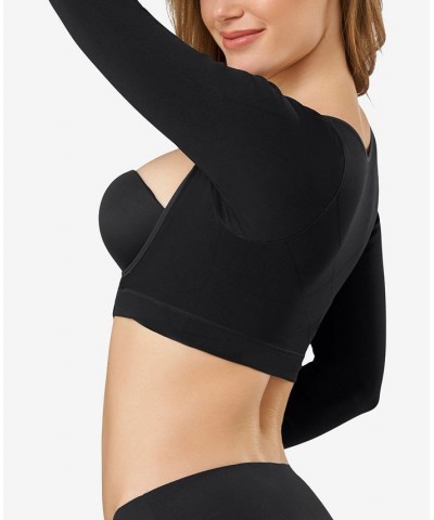 Long Sleeve Arm Shaper Vest Black $25.30 Shapewear