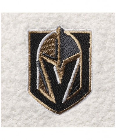 Women's Cream and Charcoal Vegas Golden Knights Granite Sherpa Pullover Sweatshirt Cream, Charcoal $36.75 Sweatshirts