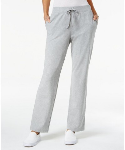 Plus Size Big Sur Sweatshirt & Knit Drawstring Pants Gray $10.79 Pants