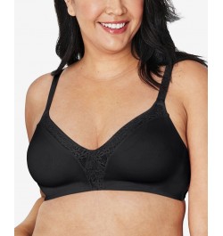 Secrets Women's Ultra-Soft ComfortFlex Fit Convertible Wirefree Bra US4832 Black $15.95 Bras