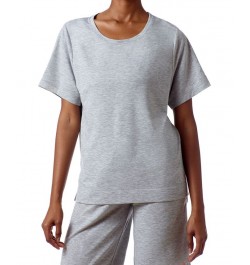 WeareverUR Short Sleeve Sleep T-Shirt Gray $14.40 Sleepwear