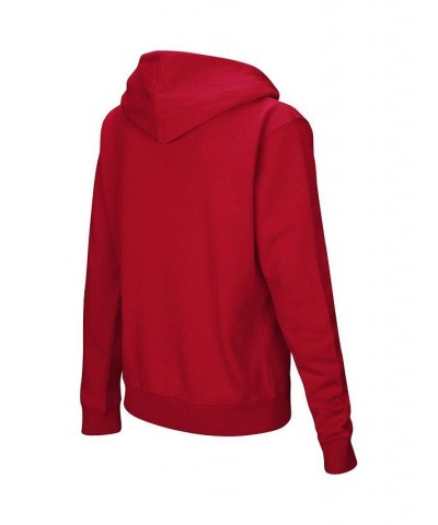 Women's Crimson Alabama Crimson Tide Arch and Logo 1 Pullover Hoodie Crimson $30.59 Sweatshirts