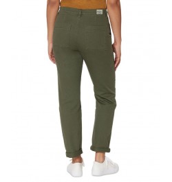 Juniors' Dakota High Rise Carpenter Pants Top Gun Green $15.75 Pants