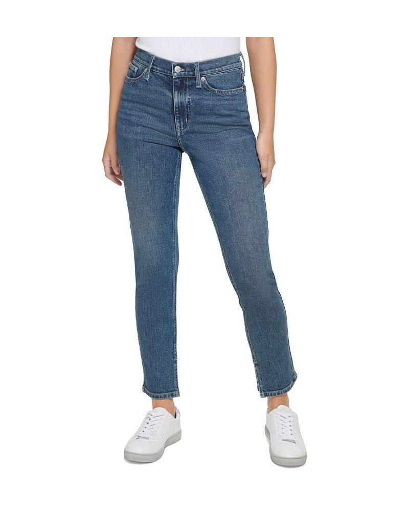 Petite High-Rise Slim-Leg Jeans Hybrid $23.38 Jeans