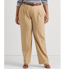 Plus Size High-Rise Pants Birch Tan $92.25 Pants