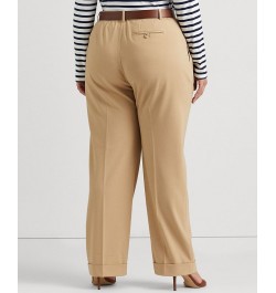 Plus Size High-Rise Pants Birch Tan $92.25 Pants