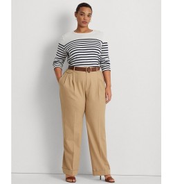 Plus Size High-Rise Pants Birch Tan $92.25 Pants