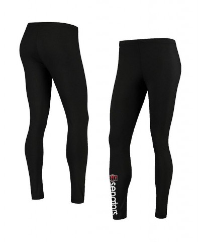 Women's Black Ottawa Senators Post Season Legging Black $20.79 Pants