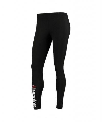 Women's Black Ottawa Senators Post Season Legging Black $20.79 Pants