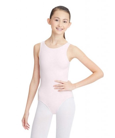 High-Neck Tank Leotard Candy Pink $19.38 Tops