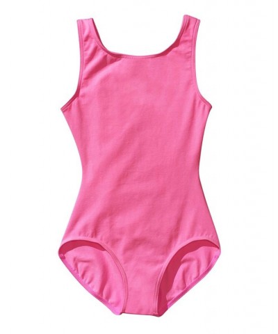 High-Neck Tank Leotard Candy Pink $19.38 Tops