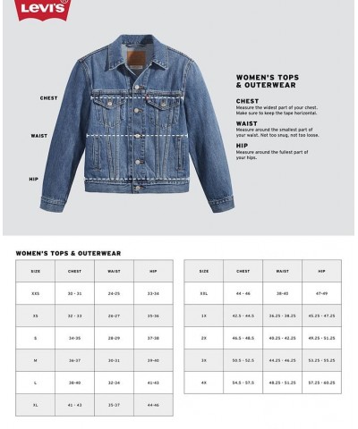 Women's Ex-Boyfriend Cotton Denim Trucker Jacket The Shake Down $27.30 Jackets