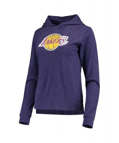 Women's Purple Los Angeles Lakers Hoodie and Pants Sleep Set Purple $39.10 Pajama