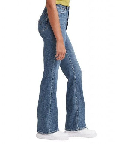 Women's Ex-Boyfriend Trucker Jacket Moon Ribbed Turtleneck & Ribcage Bootcut Denim Jeans Summer Slide $13.20 Jeans