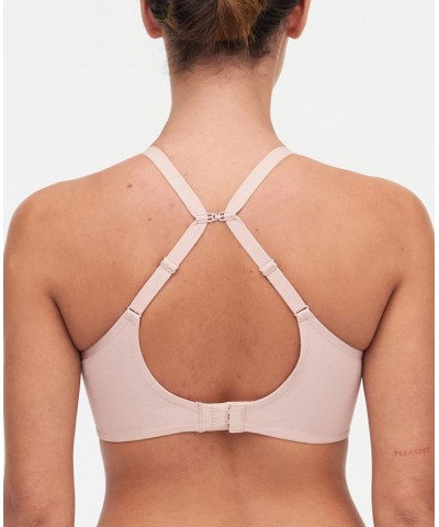 Comfort Chic Full Coverage Memory Bra 18J6 Pink $24.99 Bras