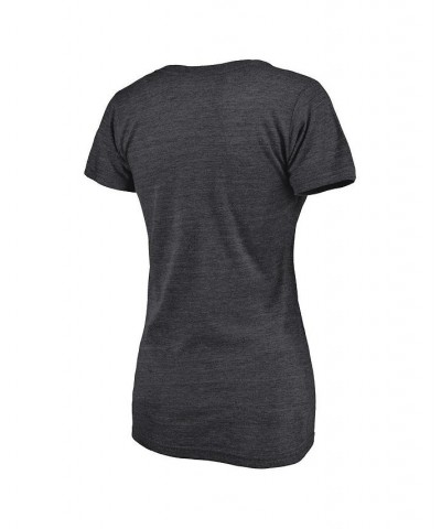 Women's Branded Heather Charcoal New York Rangers League Leader V-Neck T-shirt Heather Charcoal $18.50 Tops