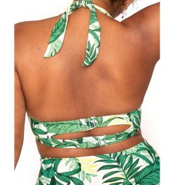 Shelby Women's Plus-Size Swimwear Bra Top Green $29.12 Swimsuits