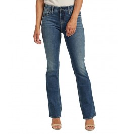 Women's Elyse Mid-Rise Slim Bootcut Jeans Indigo $49.68 Jeans