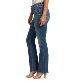 Women's Elyse Mid-Rise Slim Bootcut Jeans Indigo $49.68 Jeans