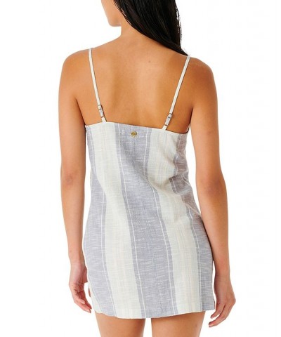 Juniors' Classic Surf Striped Dress Blue $25.98 Dresses