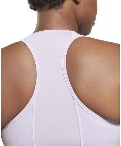 Plus Size Running Essentials High Impact Sports Bra Purple $13.33 Bras