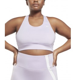 Plus Size Running Essentials High Impact Sports Bra Purple $13.33 Bras