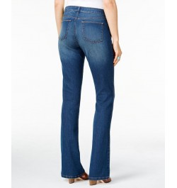 Women's Curvy-Fit Bootcut Jeans in Regular and Long Lengths Marine $12.00 Jeans