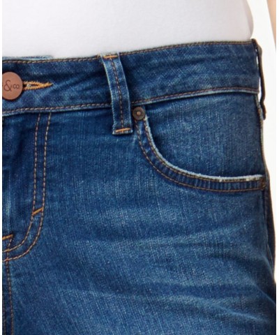 Women's Curvy-Fit Bootcut Jeans in Regular and Long Lengths Marine $12.00 Jeans