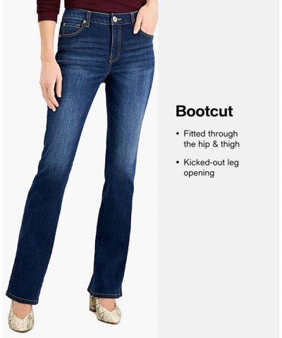 Women's Curvy-Fit Bootcut Jeans in Regular and Long Lengths Marine $12.00 Jeans