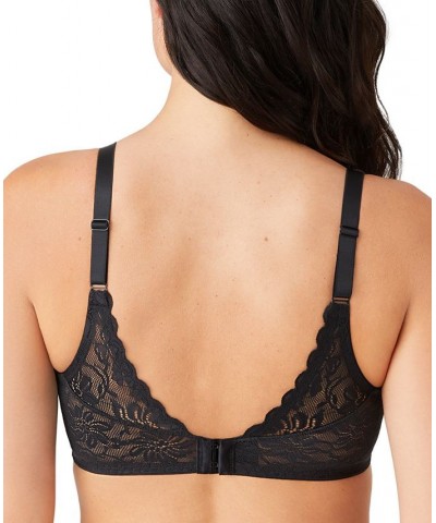 Women's Soft Sense Lace Mesh Bralette 810334 Black $31.92 Bras