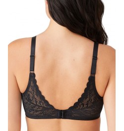 Women's Soft Sense Lace Mesh Bralette 810334 Black $31.92 Bras