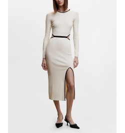 Women's Openings Knitted Dress Tan/Beige $53.90 Dresses