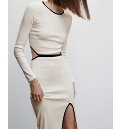 Women's Openings Knitted Dress Tan/Beige $53.90 Dresses