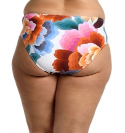 Plus Size Floral Rhythm Hipster Bikini Bottoms Floral Multi $34.79 Swimsuits