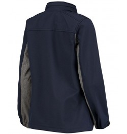 Women's Navy New England Patriots Zephyr Softshell Full-Zip Jacket Navy $35.20 Jackets