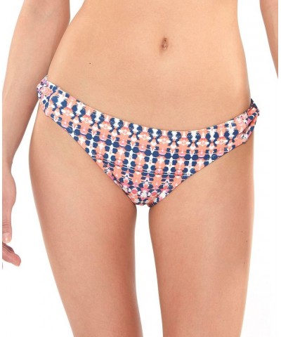 Laguna Beach Twisted Tab Hipster Bikini Bottom Blue/Pink $19.93 Swimsuits