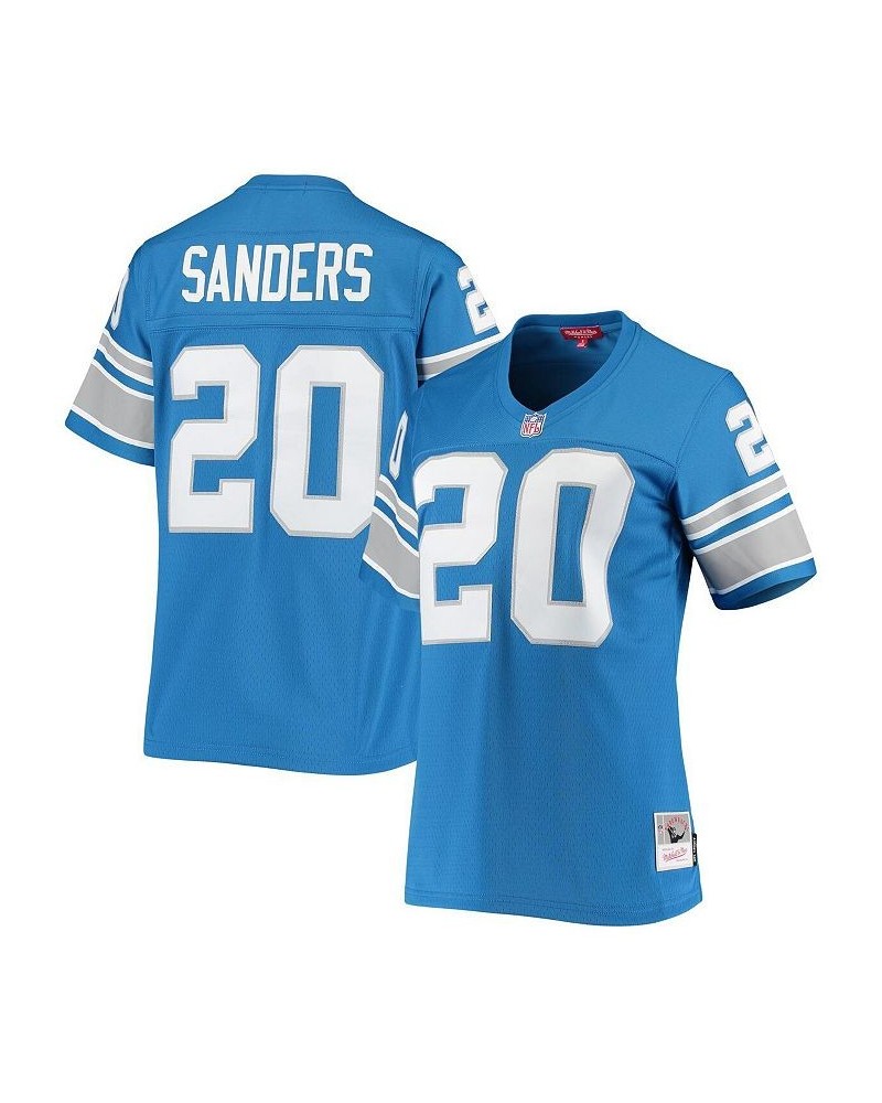 Women's Barry Sanders Blue Detroit Lions 1996 Legacy Replica Jersey Blue $46.40 Jersey